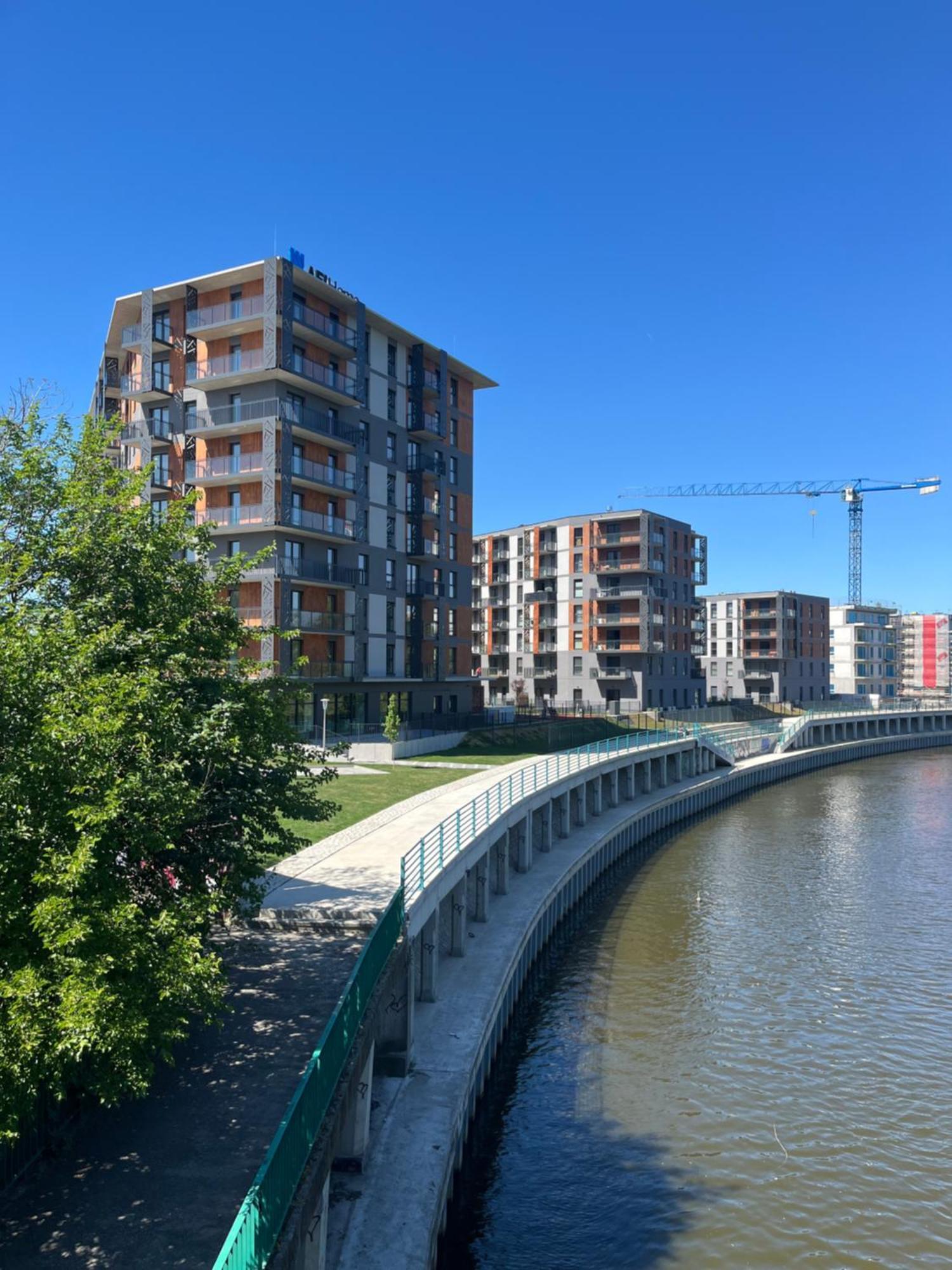 Jesionowe Apartamenty Nad Odra, Stare Miasto, Sauna W Jednym, Klimatyzacja , Garaz Podziemny 0 Zl, Odra River , Old Town, New Building, Air Conditioning, Sauna-One, Underground Garage Free Βρότσλαβ Εξωτερικό φωτογραφία
